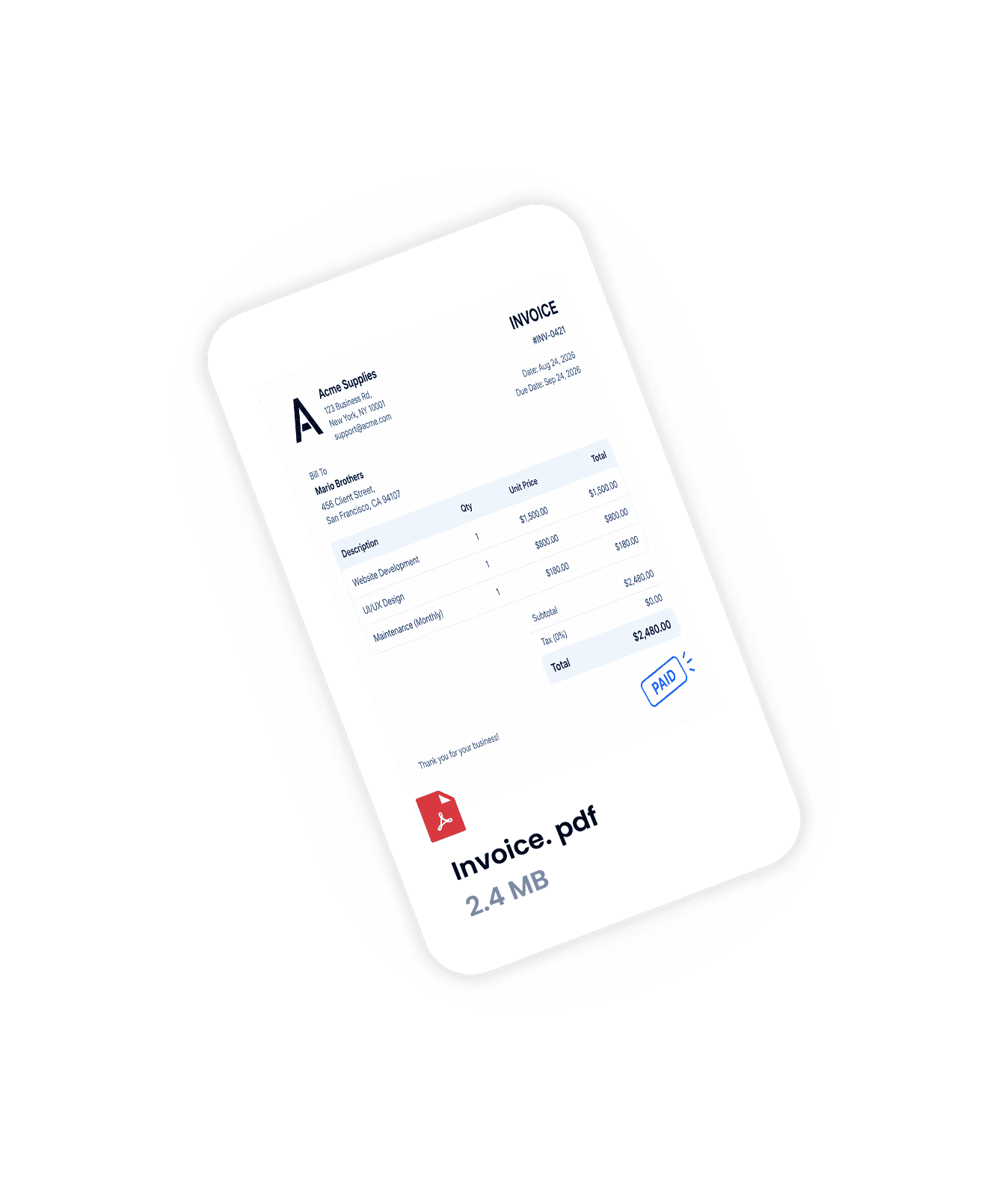 Invoice